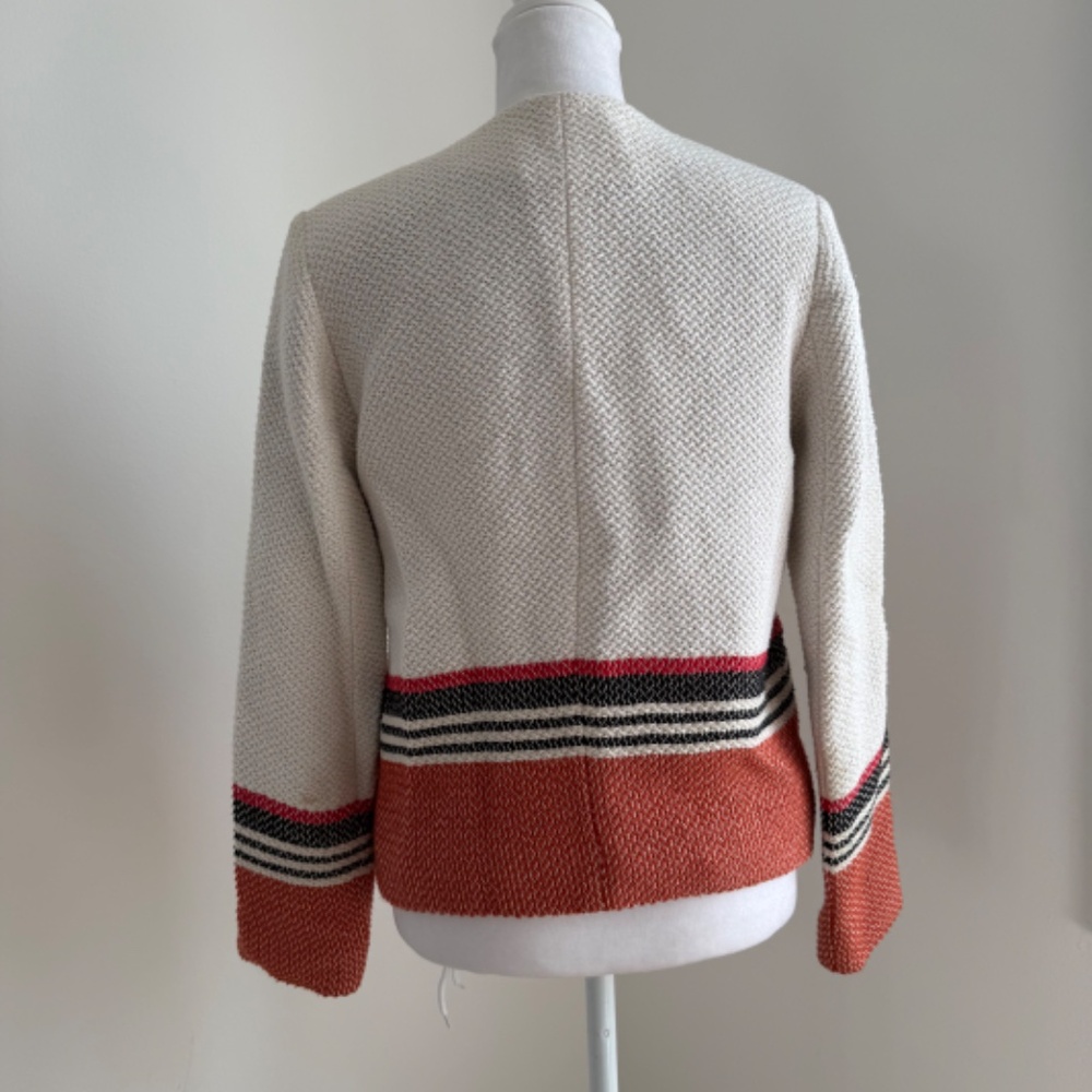 Sandro Tweed Pattern Evening Jacket - image 2